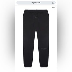 Fear of God Essentials Black Sweatpants